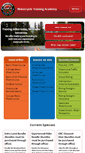 Mobile Screenshot of motorcycletrainingacademy.com